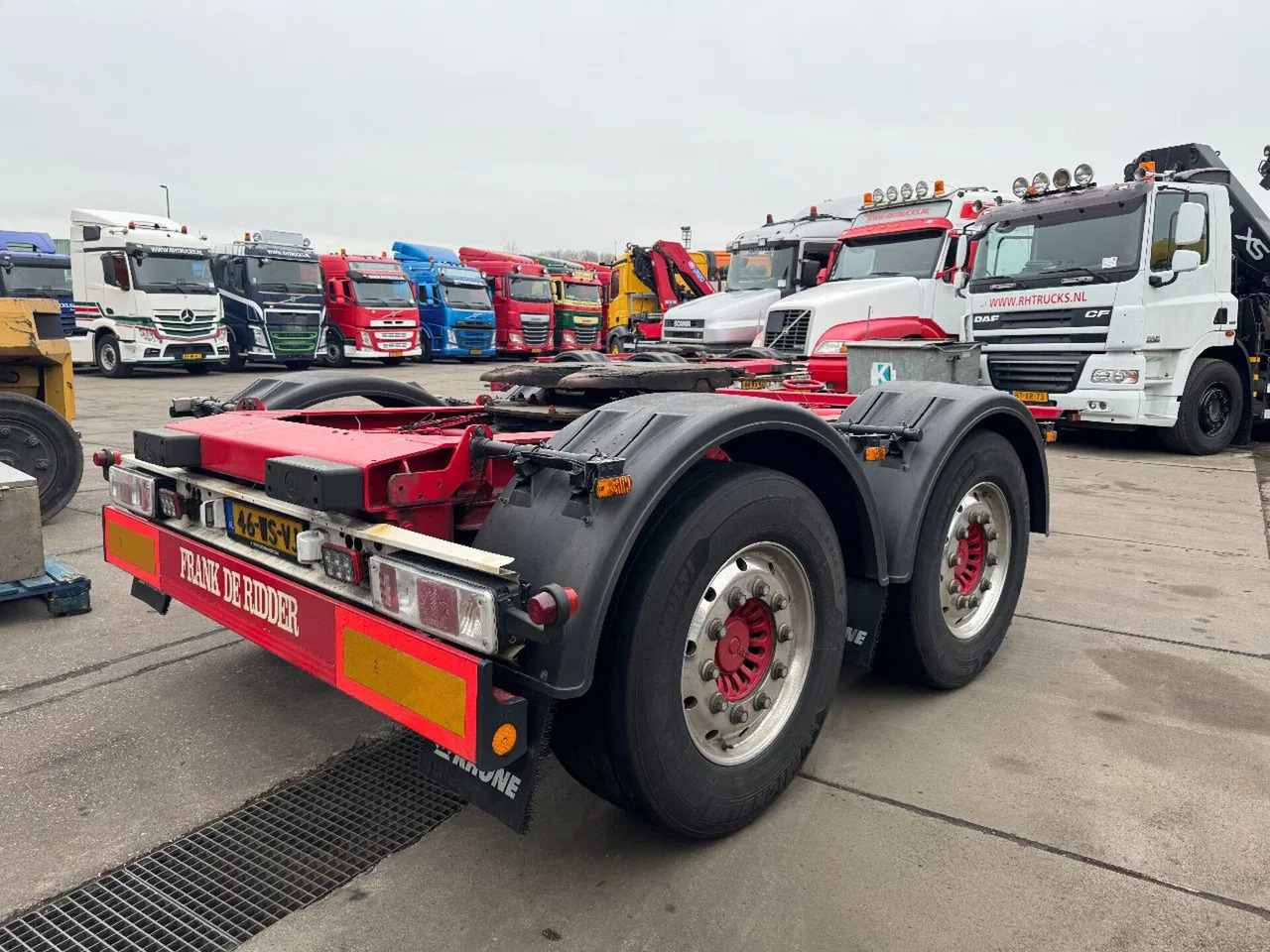 Krone ZZ 2X SAF AXLE UITSCHUIFBARE AANSLUITING - Remolque dolly: foto 4 Krone ZZ 2X SAF AXLE UITSCHUIFBARE AANSLUITING - Remolque dolly: foto 4