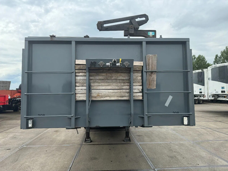Kwb 2 LIFT + 2 STUURASSEN KENNIS 14000-2 R HYDRAULISCHE - Semirremolque plataforma/ Caja abierta: foto 2 Kwb 2 LIFT + 2 STUURASSEN KENNIS 14000-2 R HYDRAULISCHE - Semirremolque plataforma/ Caja abierta: foto 2