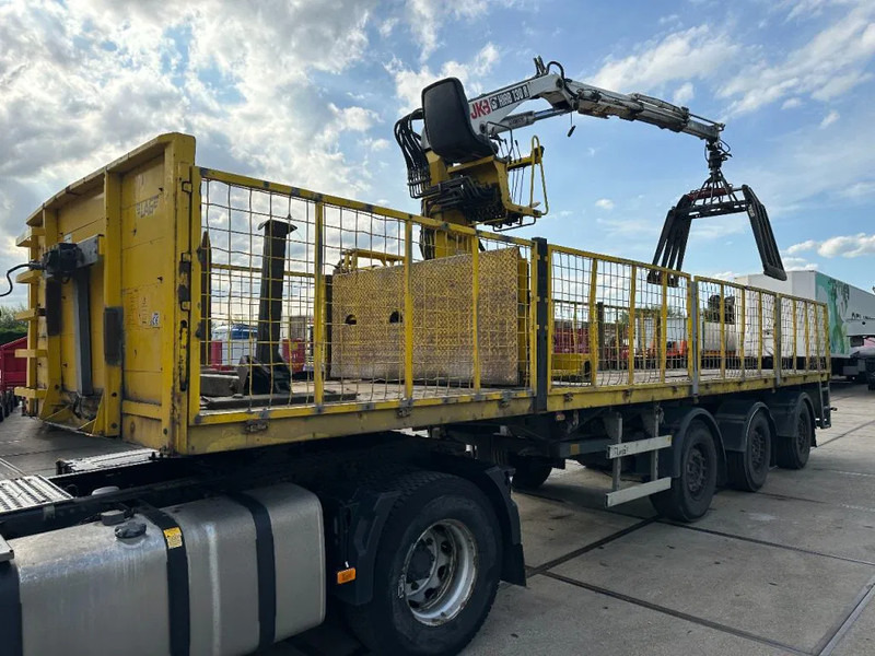 LAG HIAB ROLLER 130 R 2009 - Semirremolque plataforma/ Caja abierta: foto 2 LAG HIAB ROLLER 130 R 2009 - Semirremolque plataforma/ Caja abierta: foto 2