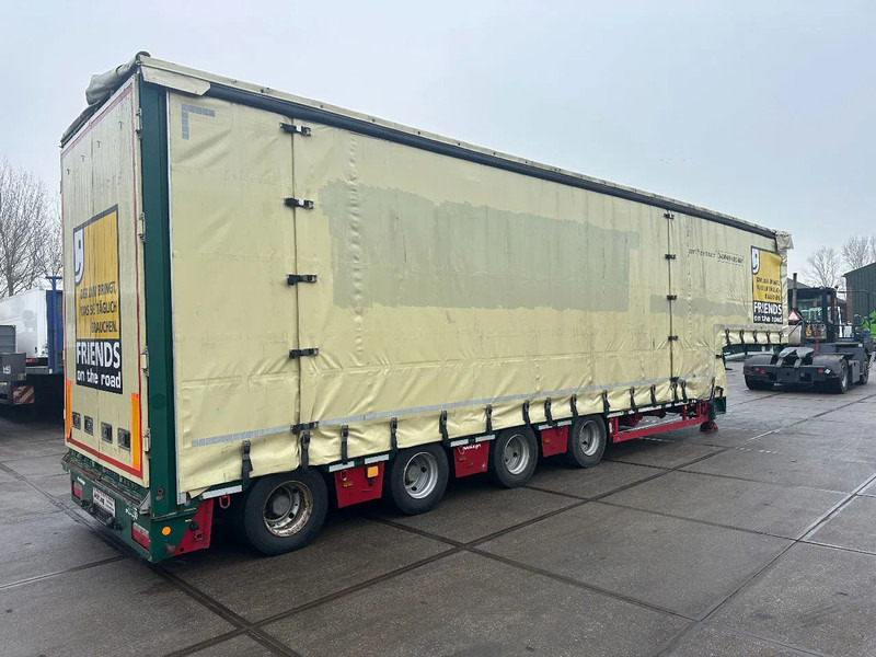 MEUSBURGER 4 axel steering, Double extendable up to 28 meters, extendable up to 3.2 meters, radio controlled, sliding roof - Semirremolque góndola rebajadas: foto 3 MEUSBURGER 4 axel steering, Double extendable up to 28 meters, extendable up to 3.2 meters, radio controlled, sliding roof - Semirremolque góndola rebajadas: foto 3