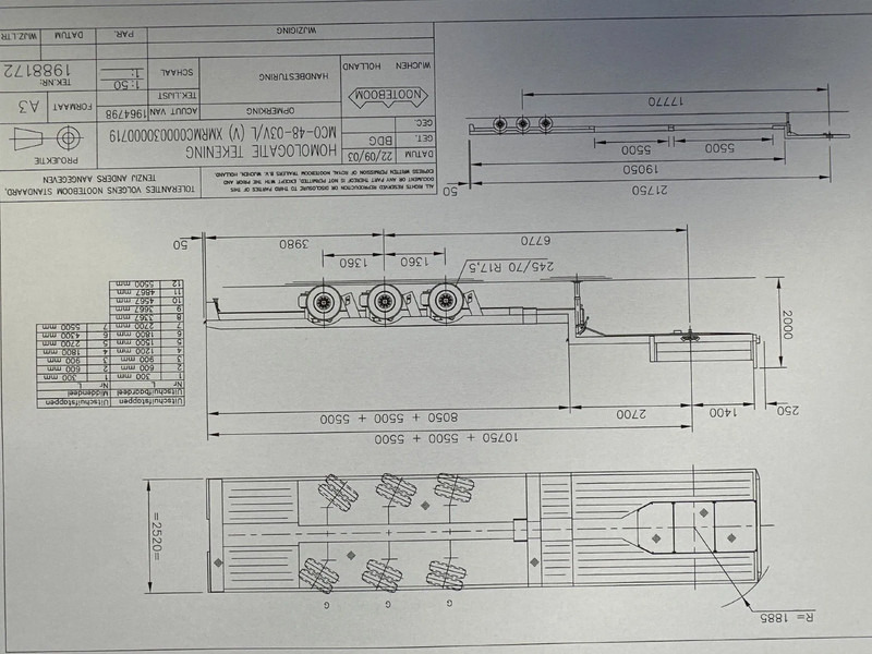 Leasing de Nooteboom MCO-48-03V/L, 3 AXLE STEERINGDUBBLE EXTENDABLE 2 X 5,5 METER Nooteboom MCO-48-03V/L, 3 AXLE STEERINGDUBBLE EXTENDABLE 2 X 5,5 METER: foto 6 Leasing de Nooteboom MCO-48-03V/L, 3 AXLE STEERINGDUBBLE EXTENDABLE 2 X 5,5 METER Nooteboom MCO-48-03V/L, 3 AXLE STEERINGDUBBLE EXTENDABLE 2 X 5,5 METER: foto 6