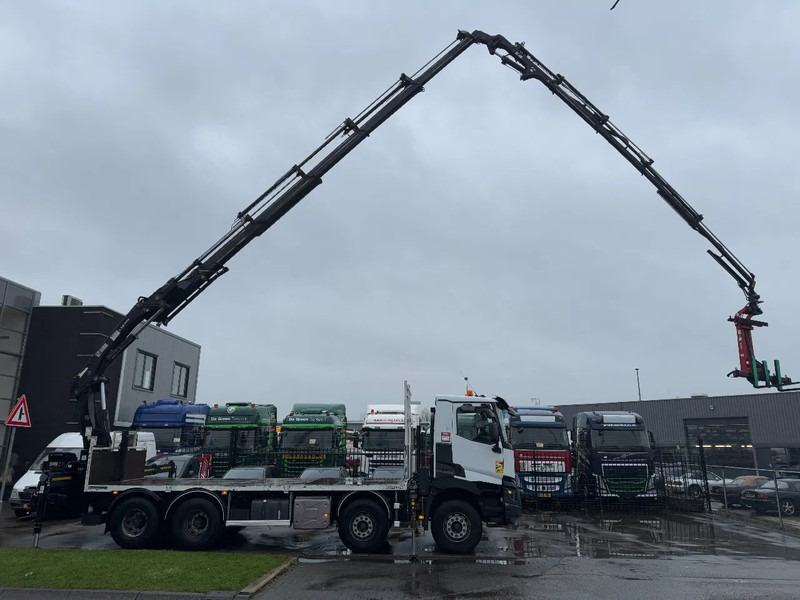 Renault C430 8X4 - EURO 6 + HIAB 288 E-5 + JIB 70X-4 + REMOTE + FULL STEEL SUSP. - Camión caja abierta, Camión grúa: foto 2 Renault C430 8X4 - EURO 6 + HIAB 288 E-5 + JIB 70X-4 + REMOTE + FULL STEEL SUSP. - Camión caja abierta, Camión grúa: foto 2