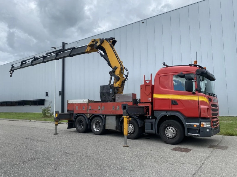 Scania G480 8X4 + EFFER 1250 6S + REMOTE + WINCH - 6+3 EXTENSIONS - Camión grúa: foto 1 Scania G480 8X4 + EFFER 1250 6S + REMOTE + WINCH - 6+3 EXTENSIONS - Camión grúa: foto 1
