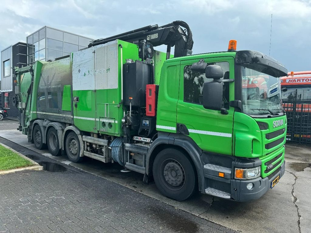 Scania P360 8X2 - HIAB 211BW-3 + FAUN VARIOPRESS - ONLY - Camión de basura: foto 5 Scania P360 8X2 - HIAB 211BW-3 + FAUN VARIOPRESS - ONLY - Camión de basura: foto 5