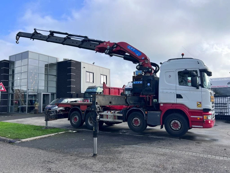 Scania R490 8X2 EURO 6 + EFFER 1750/4S + REMOTE - Camión grúa: foto 1 Scania R490 8X2 EURO 6 + EFFER 1750/4S + REMOTE - Camión grúa: foto 1