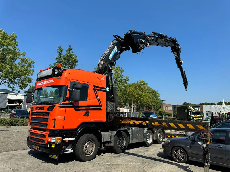 Scania R560 V8 8X2 + EFFER CRANE 1550 6S + FLYJIP 6XHYDR + REMOTE + WINCH - Camión grúa: foto 1 Scania R560 V8 8X2 + EFFER CRANE 1550 6S + FLYJIP 6XHYDR + REMOTE + WINCH - Camión grúa: foto 1