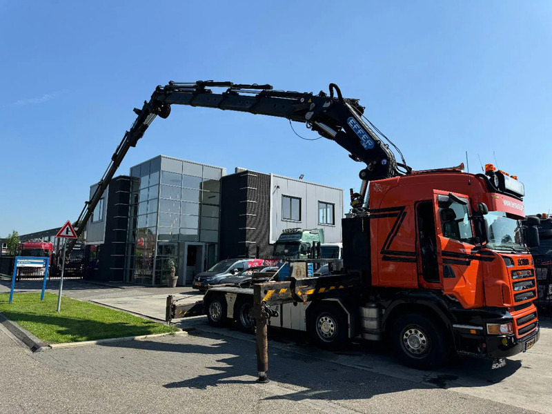 Scania R560 V8 8X2 + EFFER CRANE 1550 6S + FLYJIP 6XHYDR + REMOTE + WINCH - Camión grúa: foto 4 Scania R560 V8 8X2 + EFFER CRANE 1550 6S + FLYJIP 6XHYDR + REMOTE + WINCH - Camión grúa: foto 4