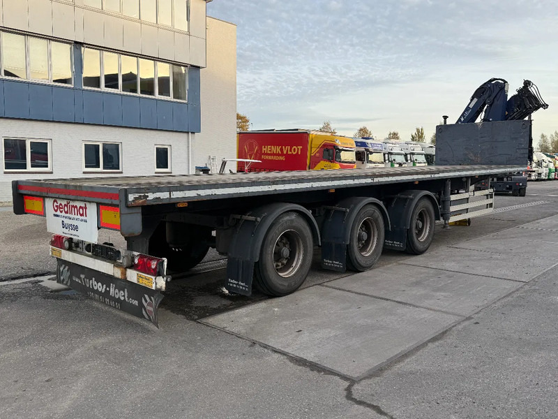 TURBO'S HOET 3 AXLE + AMCO-VEBA V929 6S CRANE + REMOTE - Semirremolque plataforma/ Caja abierta: foto 3 TURBO'S HOET 3 AXLE + AMCO-VEBA V929 6S CRANE + REMOTE - Semirremolque plataforma/ Caja abierta: foto 3