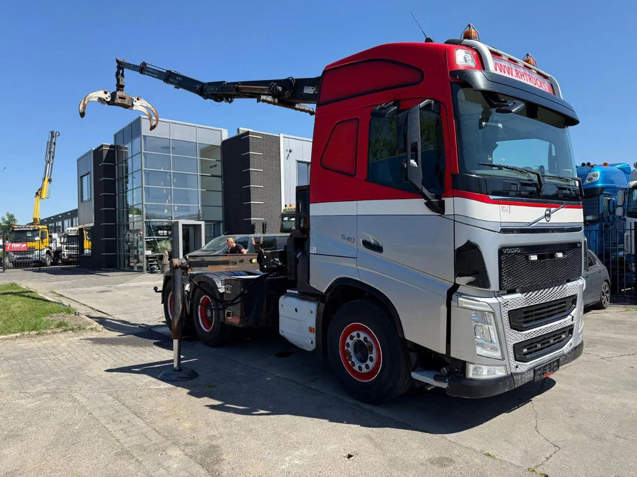 Volvo FH 540 6X4 - EURO 6 + PALFINGER EPSILON S260Z96 - Camión grúa: foto 3 Volvo FH 540 6X4 - EURO 6 + PALFINGER EPSILON S260Z96 - Camión grúa: foto 3