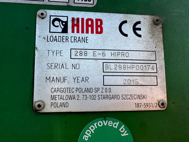 Camión grúa Volvo FM 500 8X4 HIAB 288 + REMOTE CONTROL 5TH + 6TH FUNCTION: foto 15 Camión grúa Volvo FM 500 8X4 HIAB 288 + REMOTE CONTROL 5TH + 6TH FUNCTION: foto 15