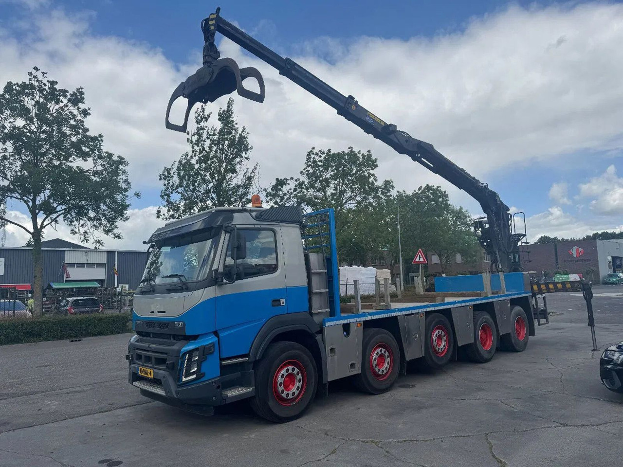 Volvo FMX 460 10X4 HIAB J2640ZT + HULTDINS GRIJPER HUB - Camión grúa: foto 2 Volvo FMX 460 10X4 HIAB J2640ZT + HULTDINS GRIJPER HUB - Camión grúa: foto 2