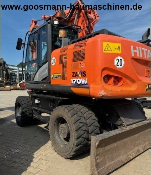 Hitachi ZX 170 W-6 - Excavadora de ruedas: foto 2 Hitachi ZX 170 W-6 - Excavadora de ruedas: foto 2