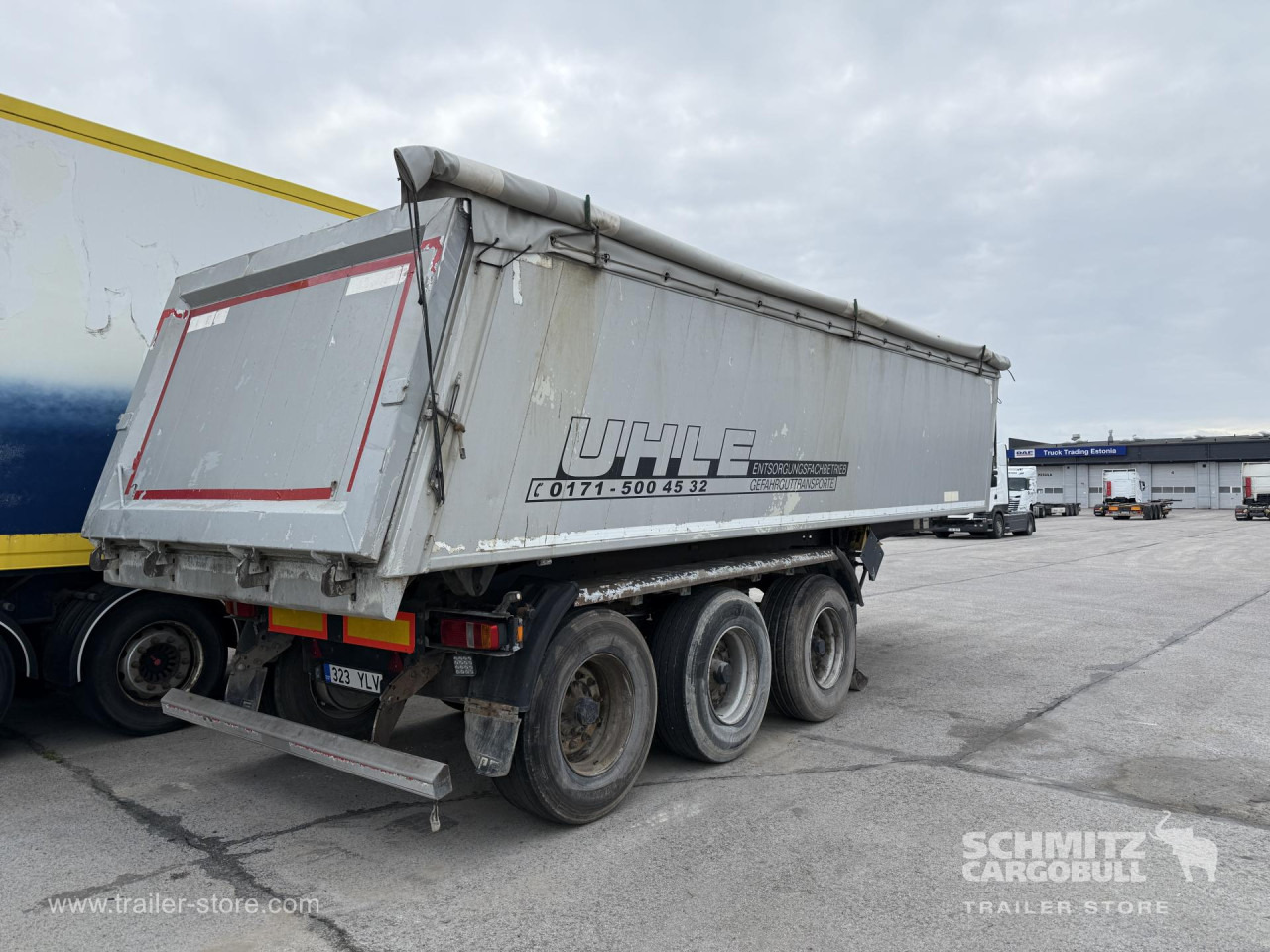 KEMPF Tipper Alu-square sided body 28m³ - Semirremolque volquete: foto 1 KEMPF Tipper Alu-square sided body 28m³ - Semirremolque volquete: foto 1