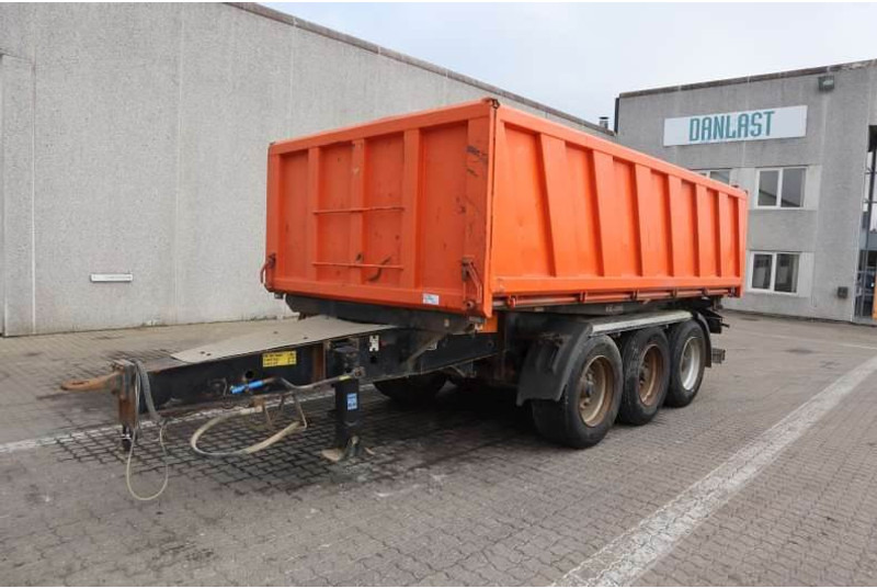 KEL-BERG 3-axle Tippertrailer/Kippanhänger/Tipkærre 14 m³ - Remolque volquete: foto 1 KEL-BERG 3-axle Tippertrailer/Kippanhänger/Tipkærre 14 m³ - Remolque volquete: foto 1