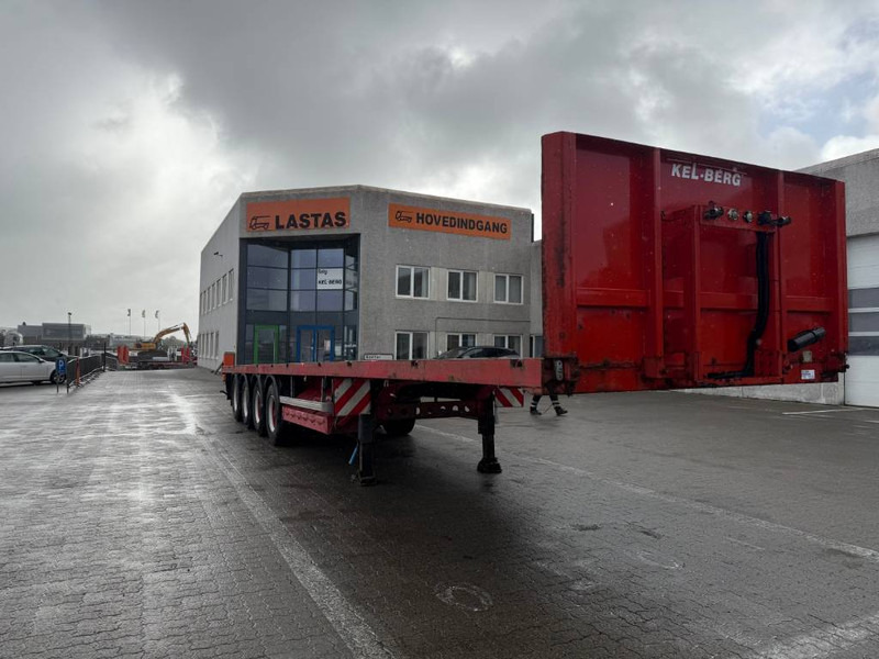 KEL-BERG Heavy-duty / Schwerlastauflieger / sværlast - Semirremolque plataforma/ Caja abierta: foto 1 KEL-BERG Heavy-duty / Schwerlastauflieger / sværlast - Semirremolque plataforma/ Caja abierta: foto 1