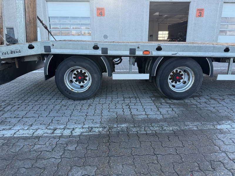 Remolque plataforma/ Caja abierta KEL-BERG Low loader trailer / Tieflader / Maskinkærre: foto 11
