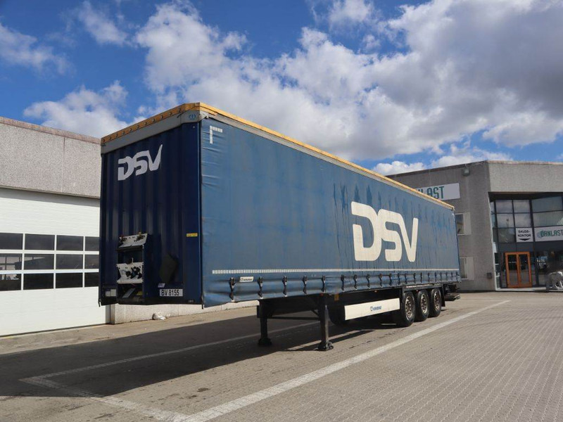 Krone 3 axle curtainside trailer - Semirremolque lona: foto 1 Krone 3 axle curtainside trailer - Semirremolque lona: foto 1