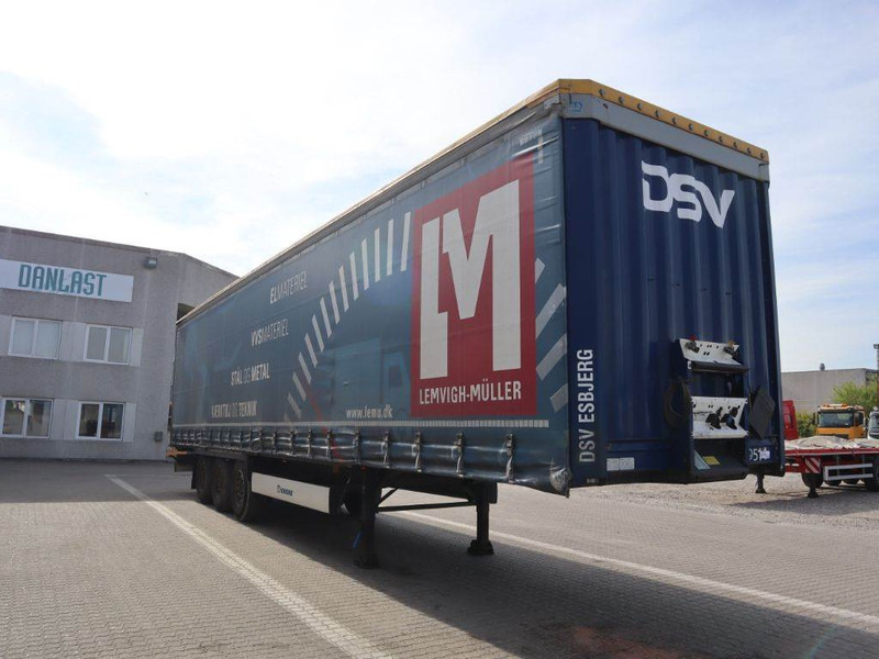 Krone 3 axle curtainside trailer - Semirremolque lona: foto 4 Krone 3 axle curtainside trailer - Semirremolque lona: foto 4