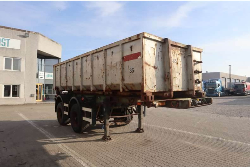 Pacton Containerchassis w. Steelbox/Stahlcontainer - Semirremolque portacontenedore/ Intercambiable: foto 2 Pacton Containerchassis w. Steelbox/Stahlcontainer - Semirremolque portacontenedore/ Intercambiable: foto 2