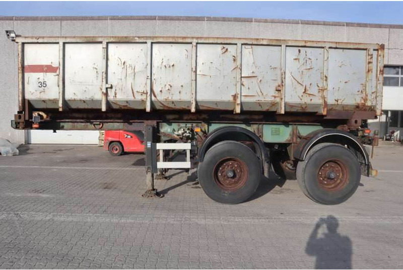 Pacton Containerchassis w. Steelbox/Stahlcontainer - Semirremolque portacontenedore/ Intercambiable: foto 5 Pacton Containerchassis w. Steelbox/Stahlcontainer - Semirremolque portacontenedore/ Intercambiable: foto 5