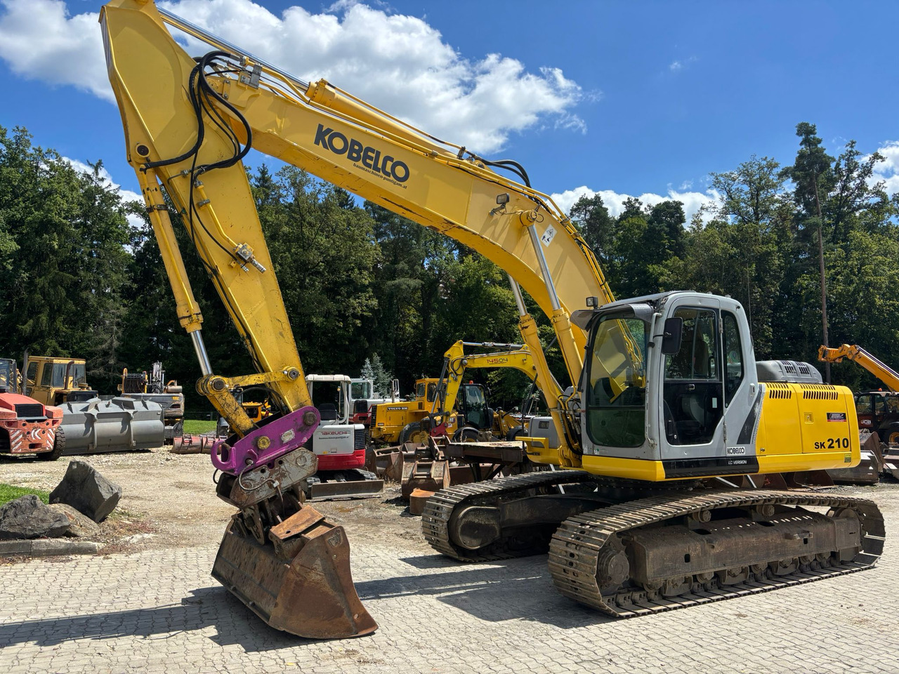 NEW HOLLAND Kobelco E 215 B - Excavadora de cadenas: foto 3 NEW HOLLAND Kobelco E 215 B - Excavadora de cadenas: foto 3