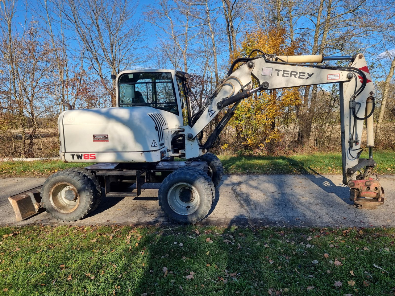 TEREX TW 85 - Excavadora de ruedas: foto 2 TEREX TW 85 - Excavadora de ruedas: foto 2