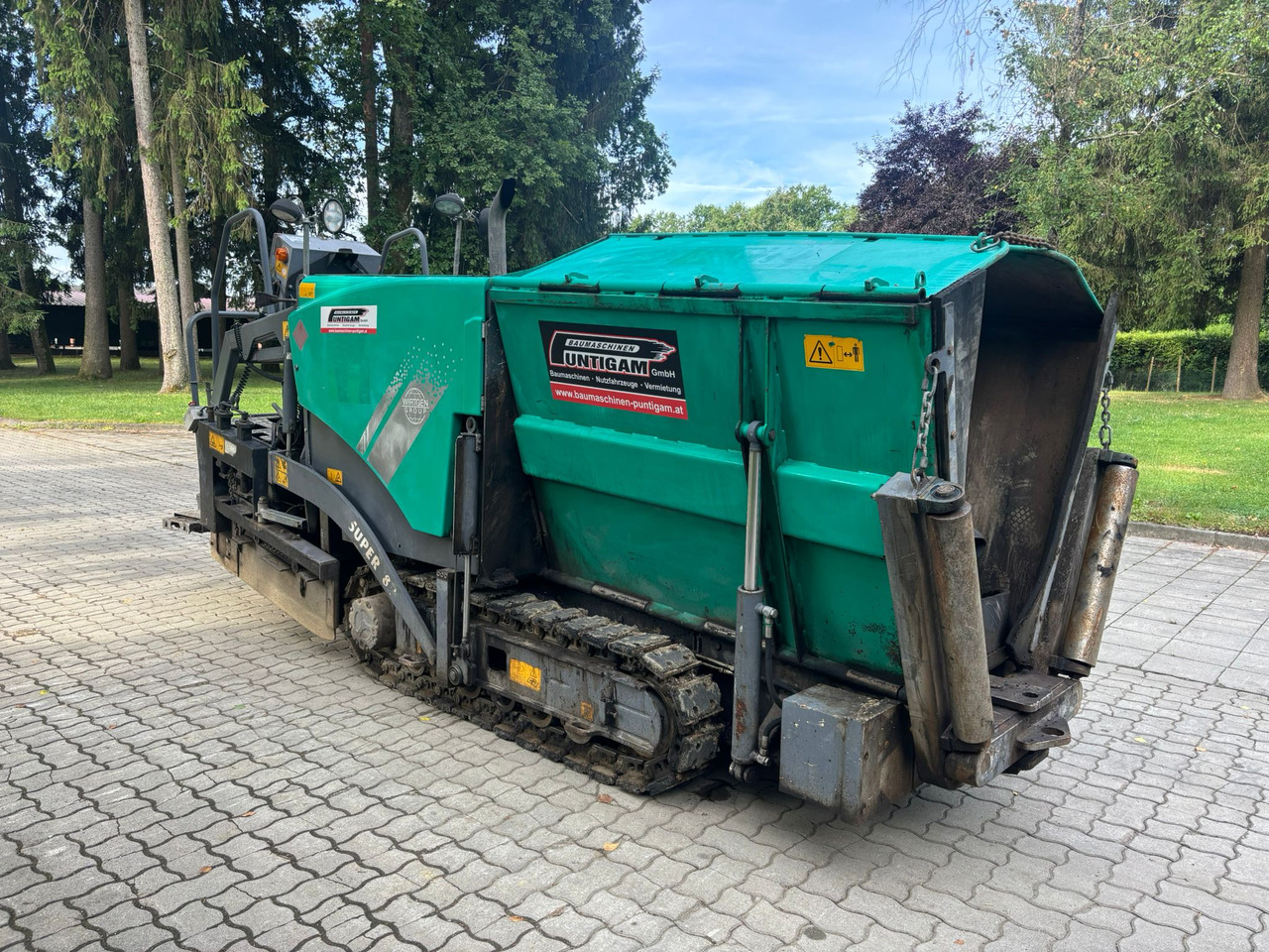 VÖGELE Super 800 - Pavimentadora de asfalto: foto 4 VÖGELE Super 800 - Pavimentadora de asfalto: foto 4