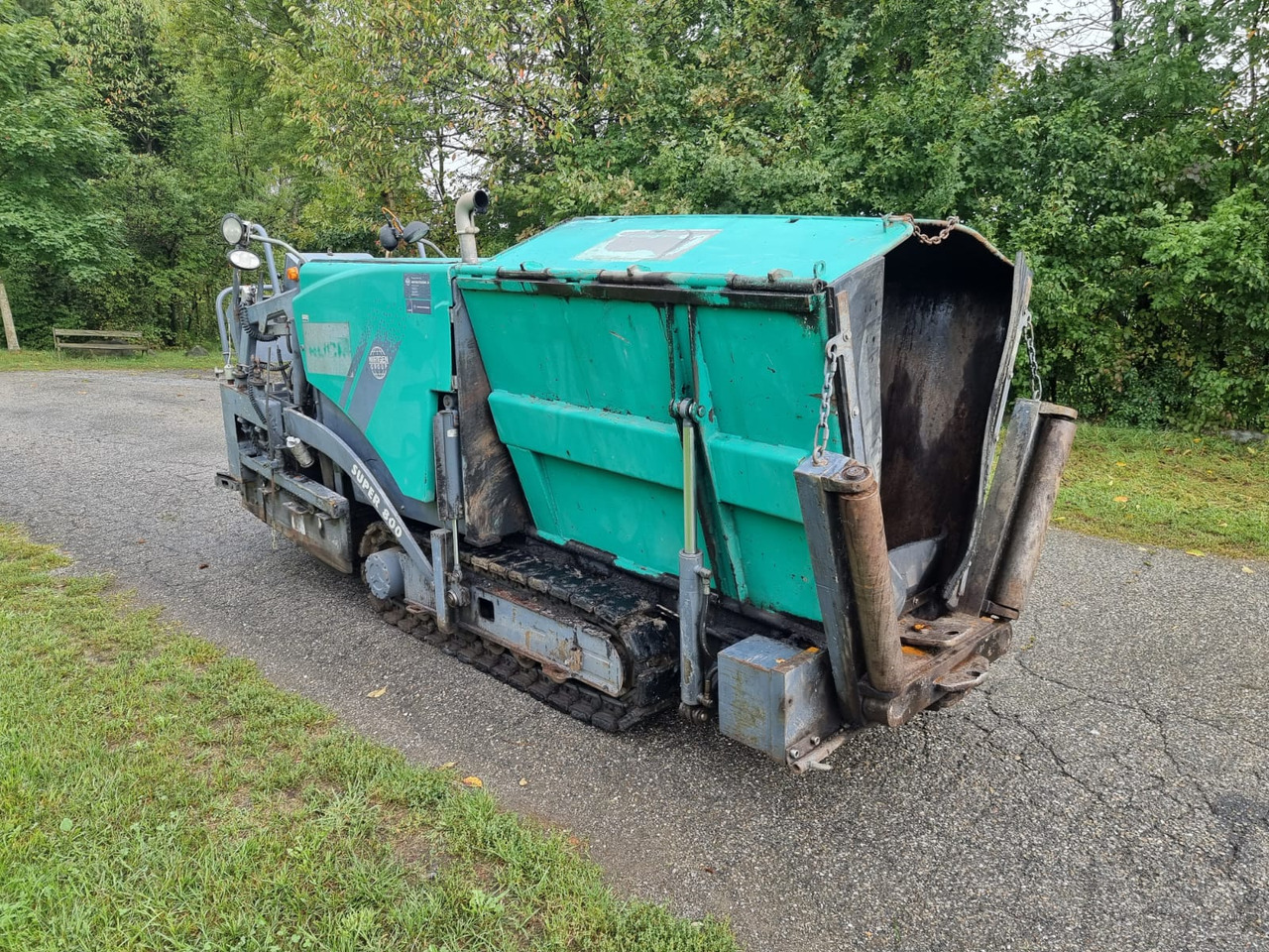 VÖGELE Super 800 - Pavimentadora de asfalto: foto 5 VÖGELE Super 800 - Pavimentadora de asfalto: foto 5