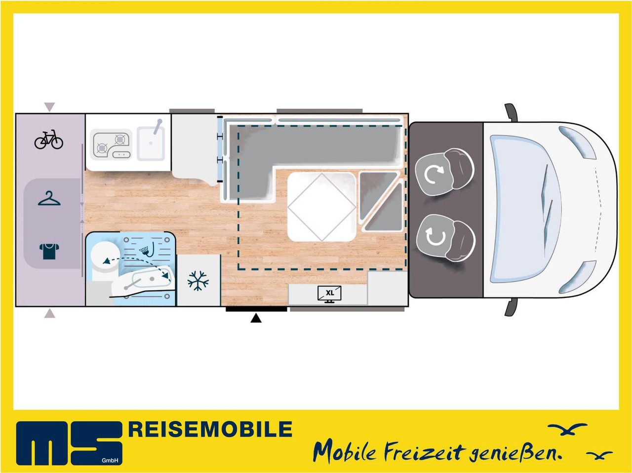 Chausson 660 TITANIUM / -2026 - / 165PS-8G. / XXL-HUBBETT - Autocaravana perfilada: foto 2 Chausson 660 TITANIUM / -2026 - / 165PS-8G. / XXL-HUBBETT - Autocaravana perfilada: foto 2