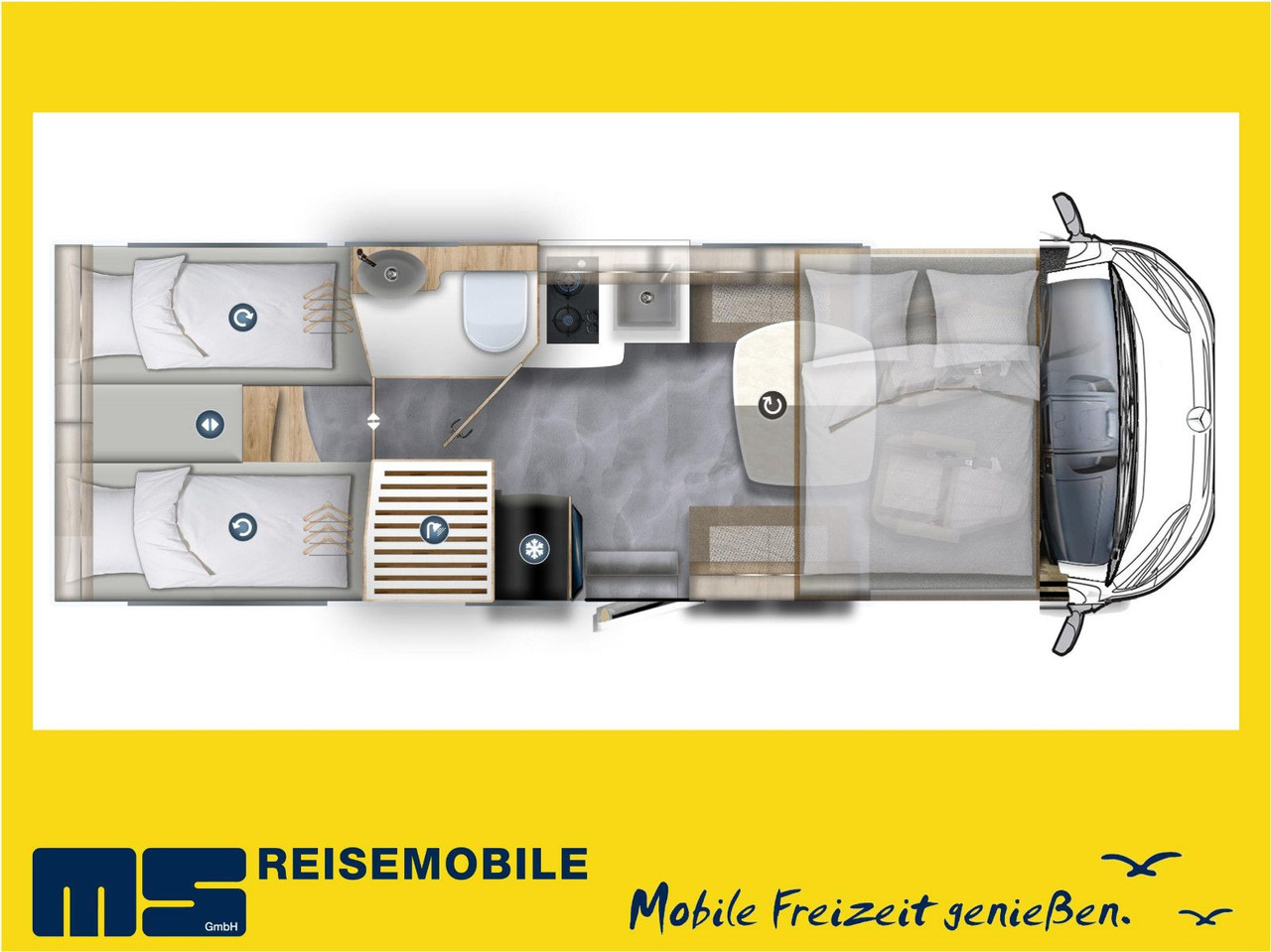 Eura Mobil INTEGRA LINE GT 726 EF /MB 170PS-9G / MOD.2025 - Autocaravana integral: foto 2 Eura Mobil INTEGRA LINE GT 726 EF /MB 170PS-9G / MOD.2025 - Autocaravana integral: foto 2