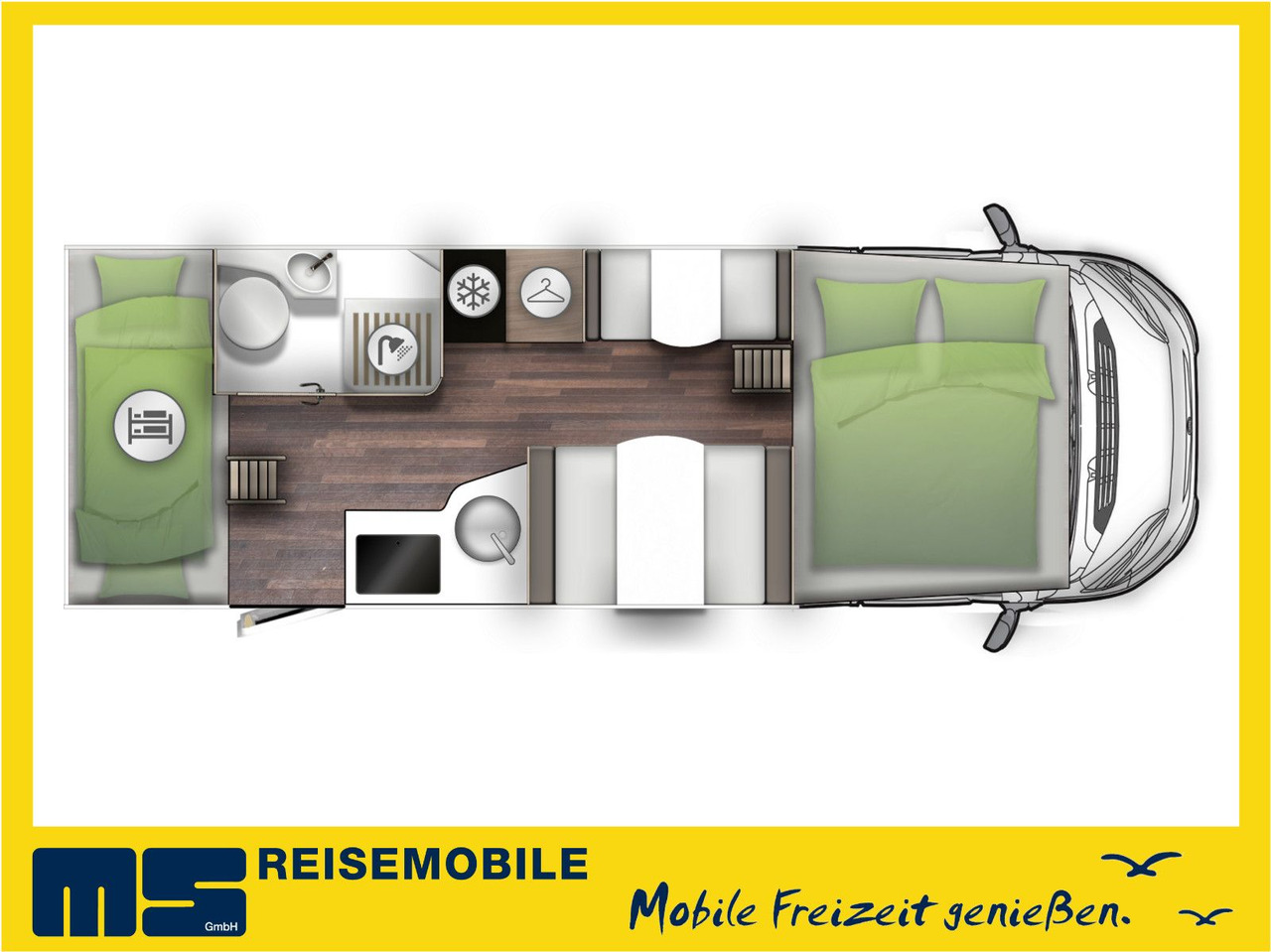 Forster A 699 VB / - MODELL 2025- / 140PS / ETAGENBETTEN - Autocaravana capuchina: foto 2 Forster A 699 VB / - MODELL 2025- / 140PS / ETAGENBETTEN - Autocaravana capuchina: foto 2