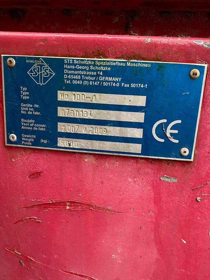 Bomba de agua STS Scheltzke HD 100 jetgrouting pump: foto 6