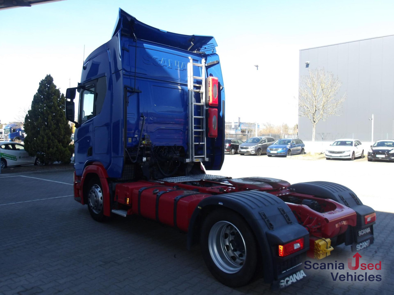 Cabeza tractora SCANIA R 450 A4x2EB / Retarder / Standklima / Mega: foto 11