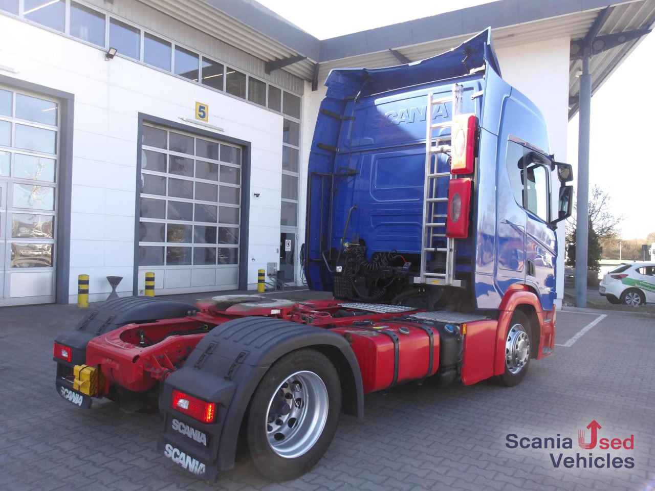 Cabeza tractora SCANIA R 450 A4x2EB / Retarder / Standklima / Mega: foto 10