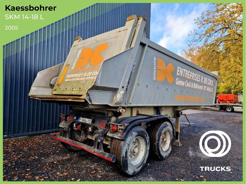 Kässbohrer SKM 14-18 L - Semirremolque volquete: foto 1 Kässbohrer SKM 14-18 L - Semirremolque volquete: foto 1
