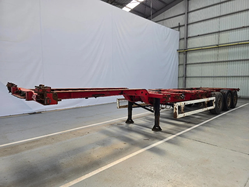 Krone SD27EL HIGHCUBE 20-30-40-45 FT / - Semirremolque portacontenedore/ Intercambiable: foto 1 Krone SD27EL HIGHCUBE 20-30-40-45 FT / - Semirremolque portacontenedore/ Intercambiable: foto 1
