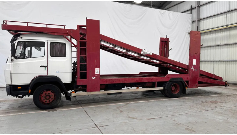 Mercedes-Benz 1524 BLATT-BLATT / LAMMES-LAMMES - Camión portavehículos: foto 2 Mercedes-Benz 1524 BLATT-BLATT / LAMMES-LAMMES - Camión portavehículos: foto 2