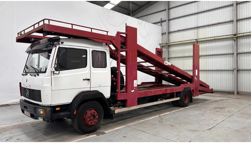 Mercedes-Benz 1524 BLATT-BLATT / LAMMES-LAMMES - Camión portavehículos: foto 1 Mercedes-Benz 1524 BLATT-BLATT / LAMMES-LAMMES - Camión portavehículos: foto 1