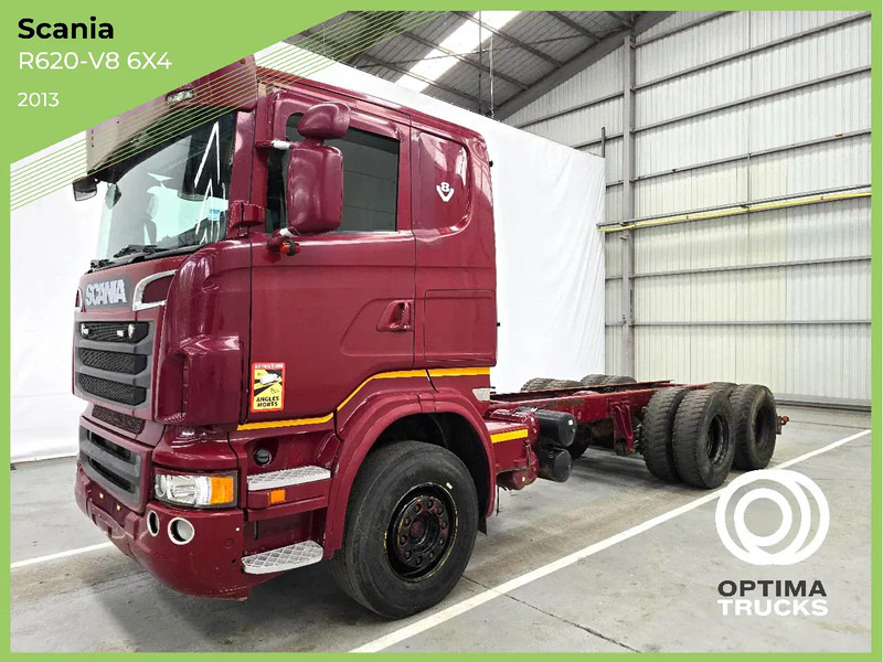 Scania R620-V8 6x4 / RETARDER / AIRCO / EURO 5 - Camión chasis: foto 1 Scania R620-V8 6x4 / RETARDER / AIRCO / EURO 5 - Camión chasis: foto 1