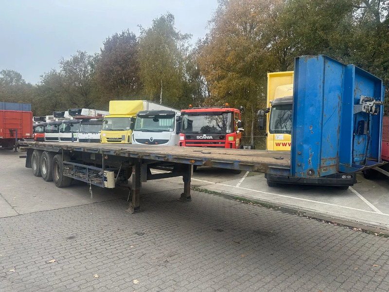 Van Hool 3B0064 TROMMELREMMEN/FREINS TAMBOURS - Semirremolque plataforma/ Caja abierta: foto 1 Van Hool 3B0064 TROMMELREMMEN/FREINS TAMBOURS - Semirremolque plataforma/ Caja abierta: foto 1