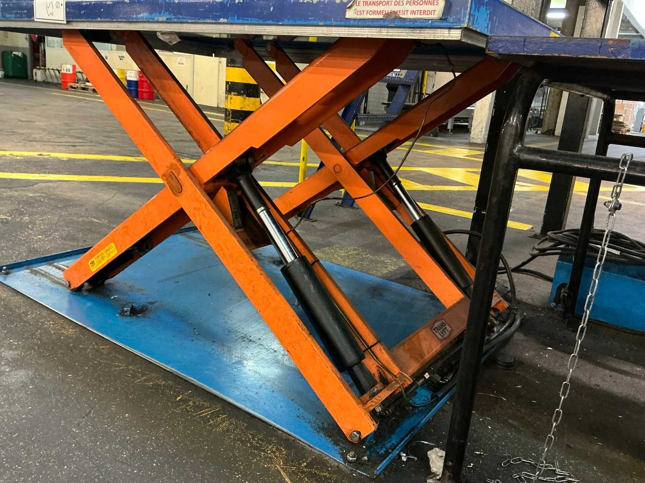 1999 TRANSLYFT LIFT TABLE - Plataforma elevadora: foto 5 1999 TRANSLYFT LIFT TABLE - Plataforma elevadora: foto 5