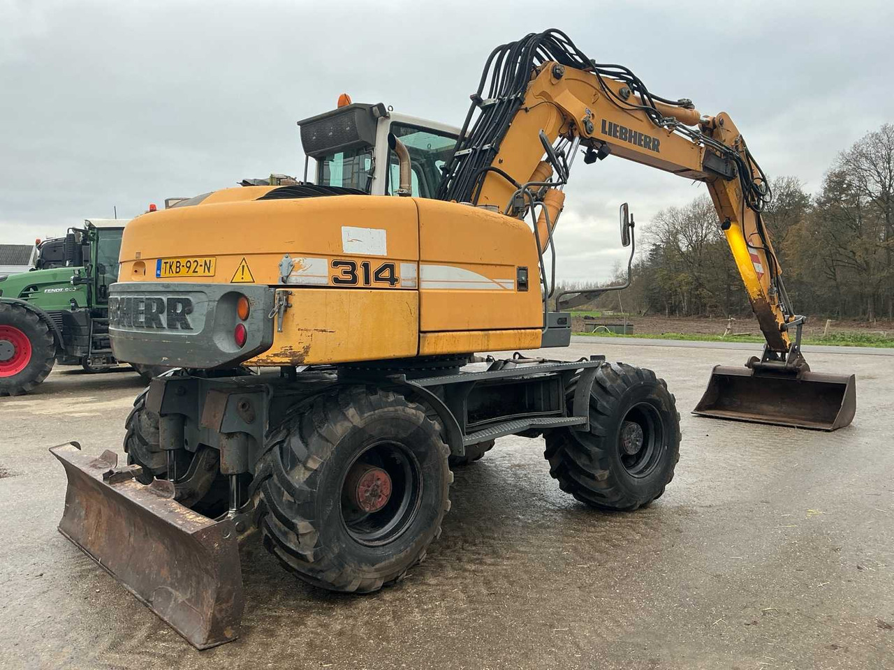 2007 LIEBHERR A314 LITRONIC WHEELED EXCAVATOR - Excavadora de ruedas: foto 5 2007 LIEBHERR A314 LITRONIC WHEELED EXCAVATOR - Excavadora de ruedas: foto 5