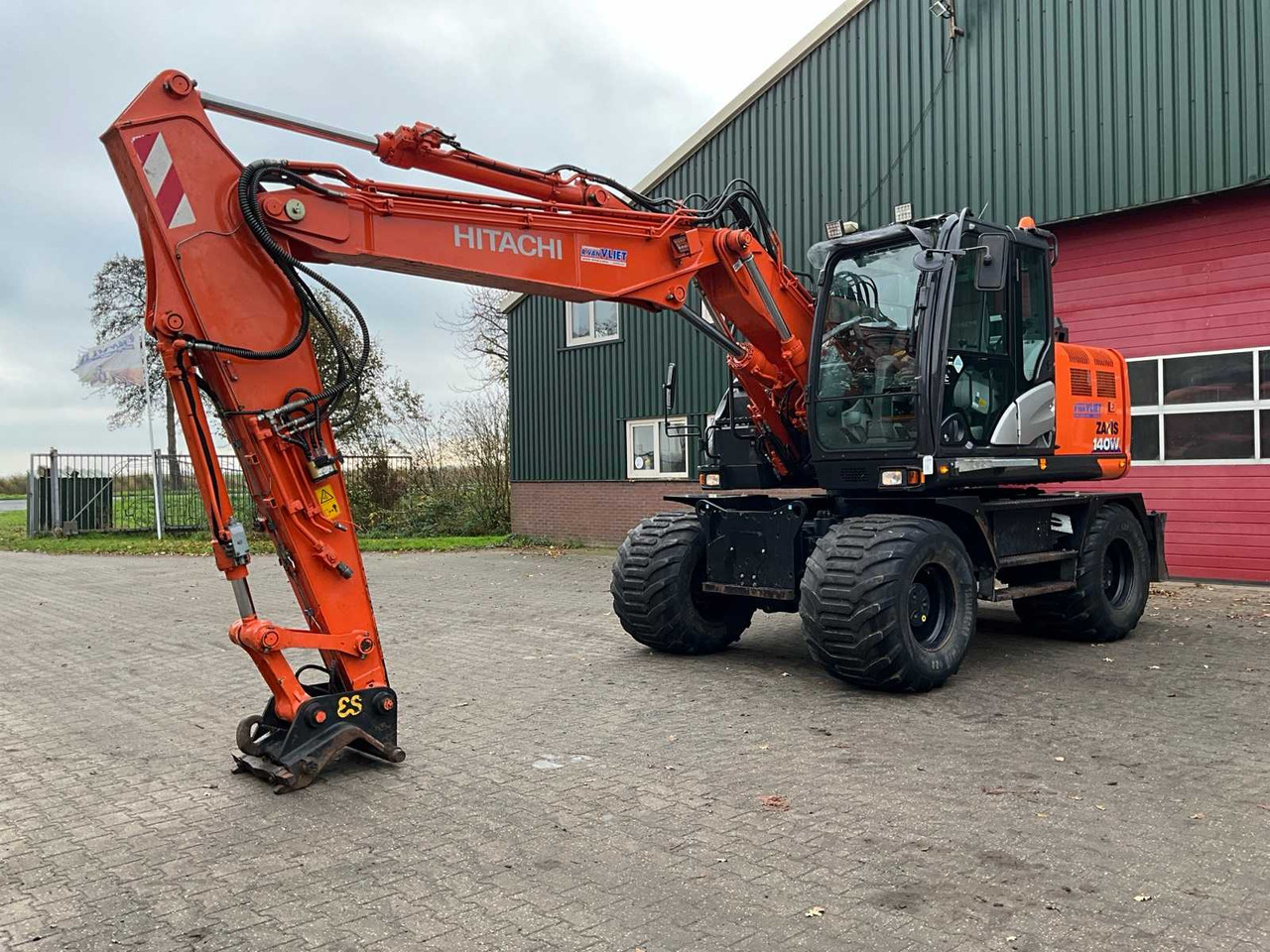 2019 HITACHI WHEELED EXCAVATOR - Excavadora de ruedas: foto 1 2019 HITACHI WHEELED EXCAVATOR - Excavadora de ruedas: foto 1