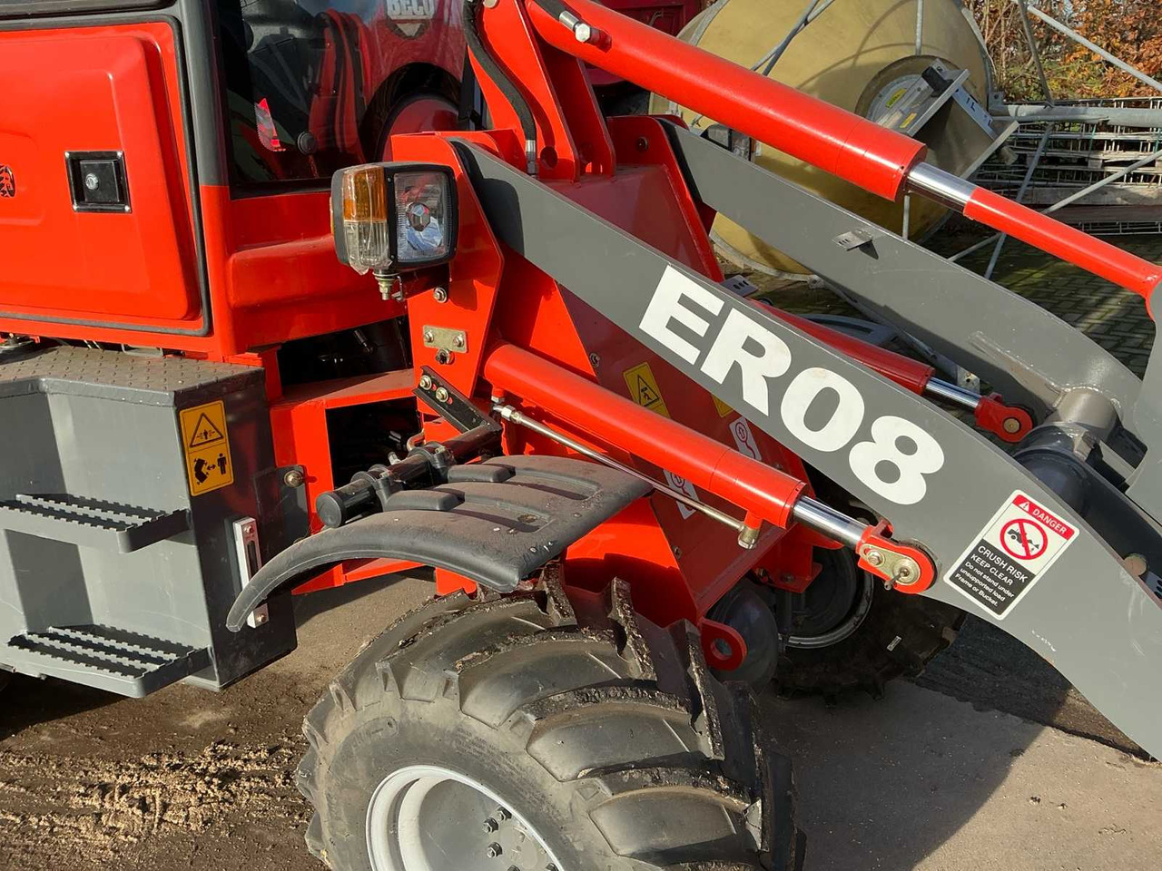 Cargadora de ruedas 2023 EVERUN FR08 SHOVEL: foto 24