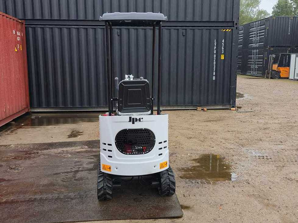 Miniexcavadora 2025 - JPC - KV12 - WHITE - MINI EXCAVATOR: foto 6