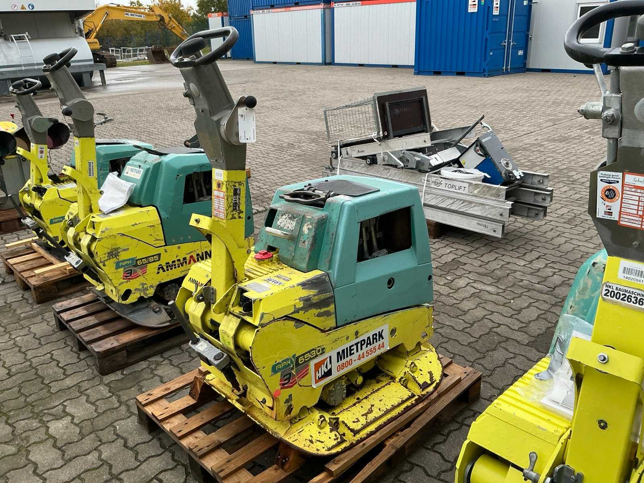 Ammann APH 6530 - Plancha reversible: foto 1 Ammann APH 6530 - Plancha reversible: foto 1