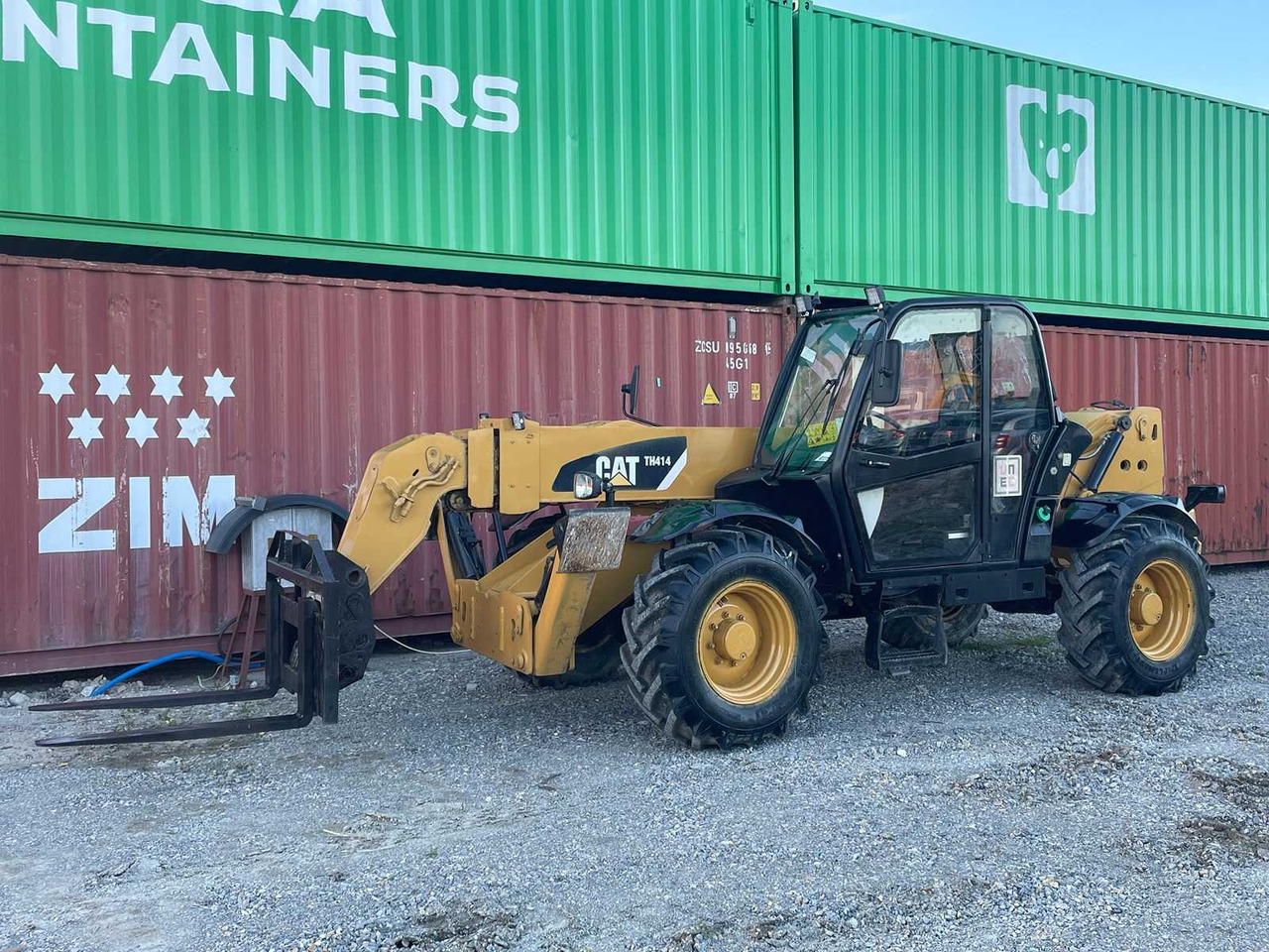Cargadora de ruedas Caterpillar TH414: foto 8