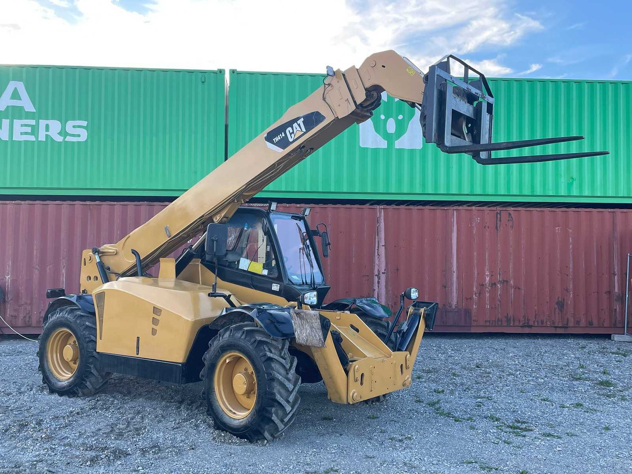 Caterpillar TH414 - Cargadora de ruedas: foto 1 Caterpillar TH414 - Cargadora de ruedas: foto 1