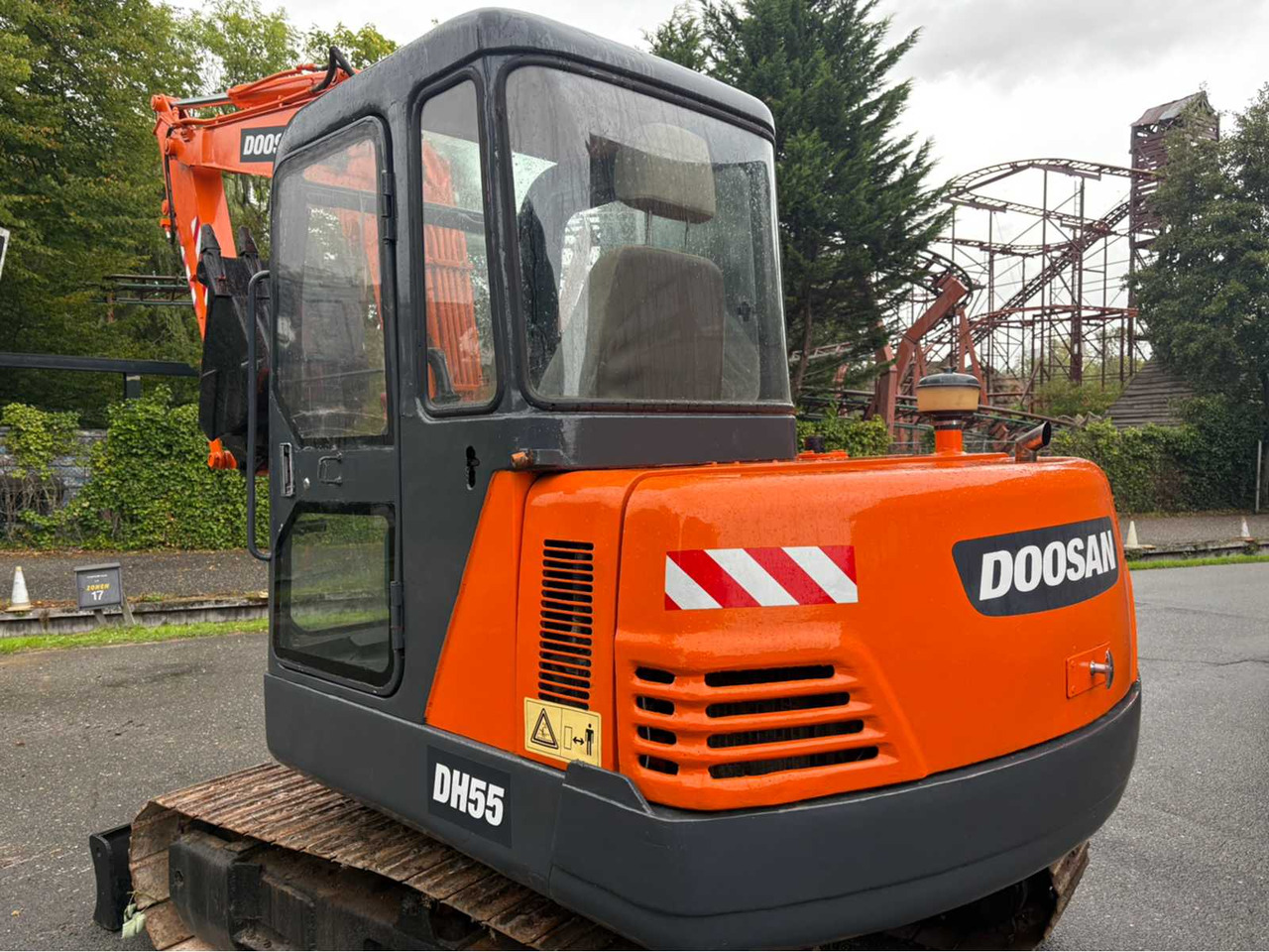 Doosan DH55-V - Excavadora de cadenas: foto 5 Doosan DH55-V - Excavadora de cadenas: foto 5