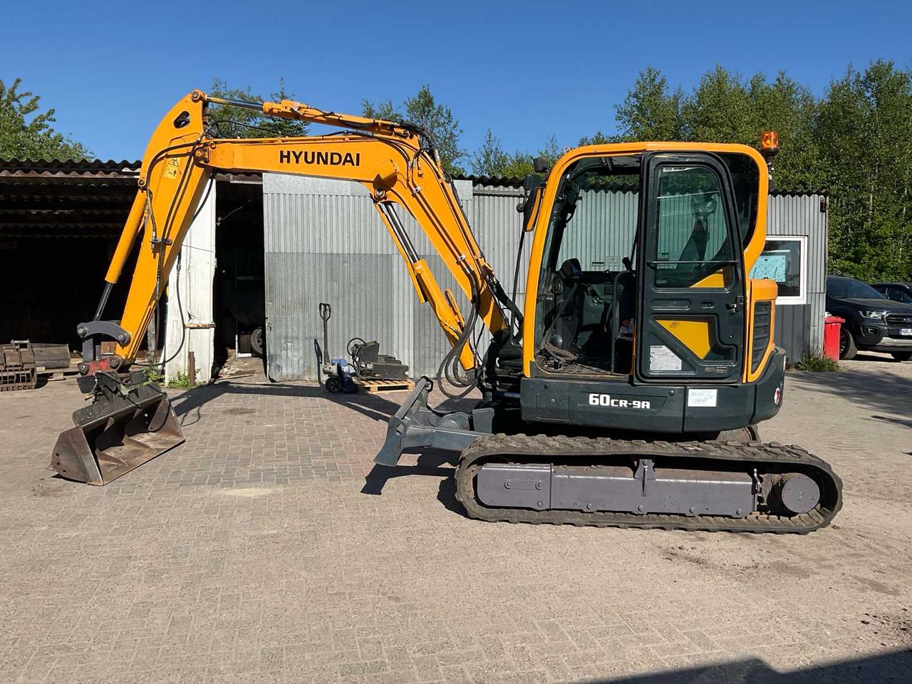 Hyundai R60CR-9A/Robex Excabator - Excavadora de cadenas: foto 1 Hyundai R60CR-9A/Robex Excabator - Excavadora de cadenas: foto 1